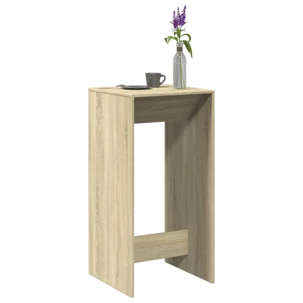 Barbord 51X50X103,5 Cm Indbygget Træ 51