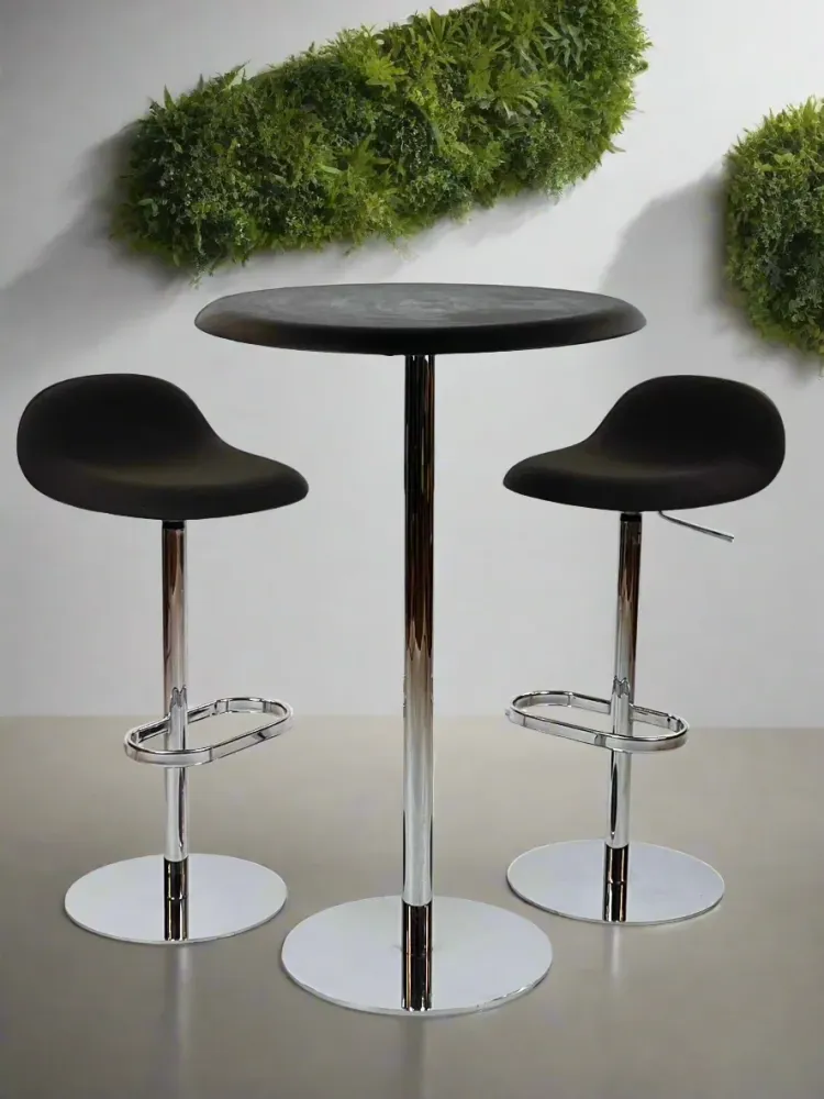 GUBI | 3D Bar Stool - Pivot Base - Polstret