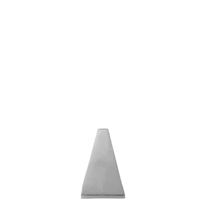 Pyra Incense Cone Burner - Brushed Aluminium