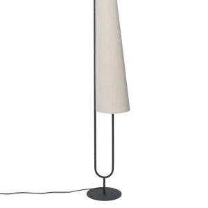 Ancora Floor Lamp - Black/Natural Ferm Living - DK