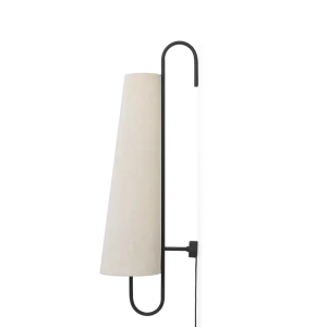 Ancora Wall Lamp - Black/Natural Ferm Living - DK