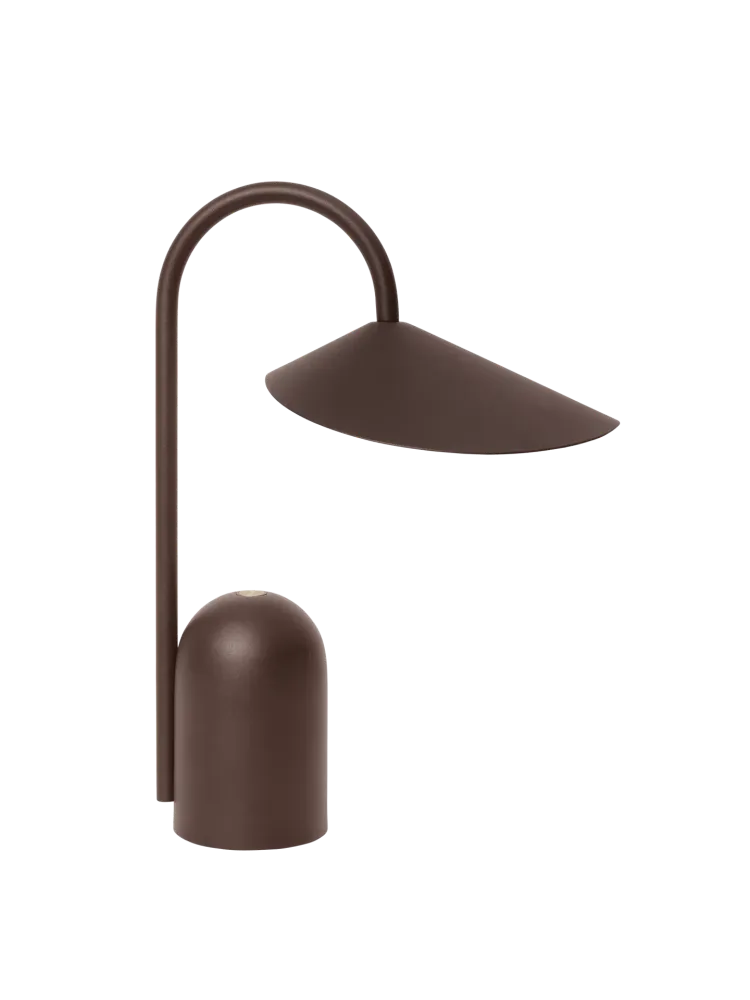 Arum Portable Lamp - Dark Chocolate Ferm Living - DK