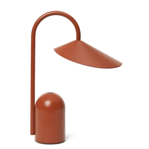 Arum Portable Lamp - Oxide Red Ferm Living - DK