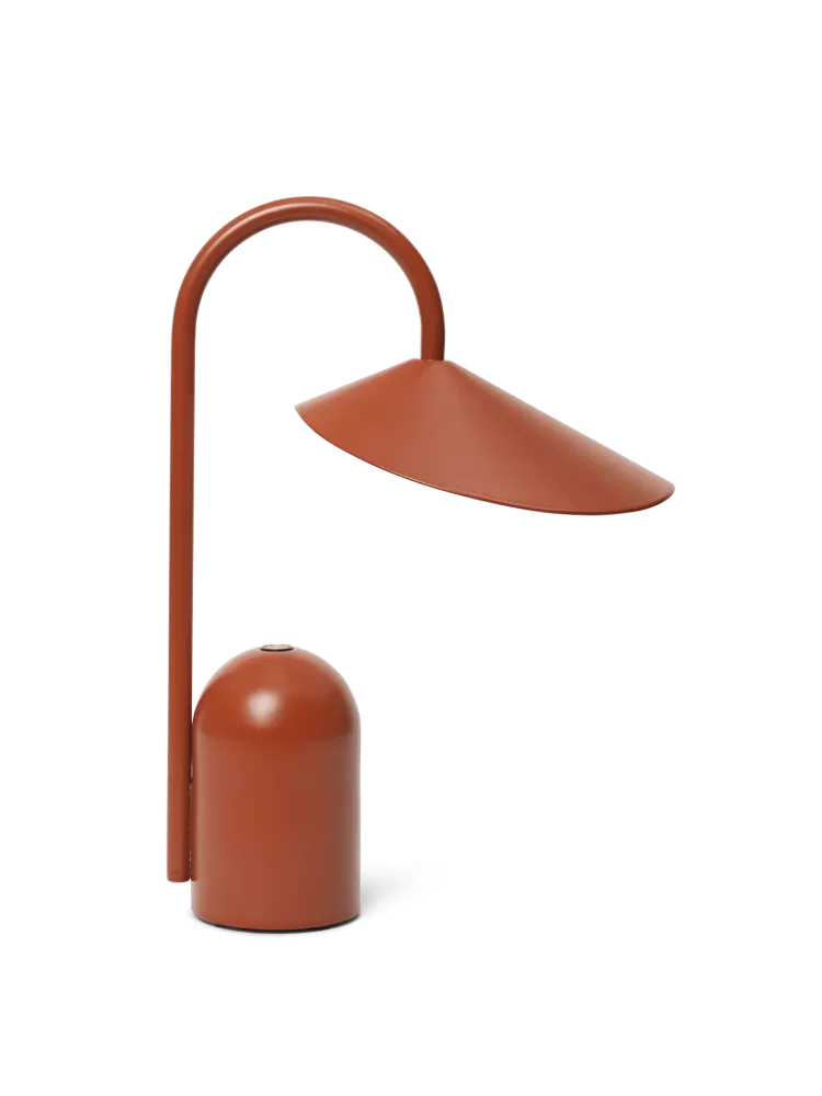 Arum Portable Lamp - Oxide Red Ferm Living - DK