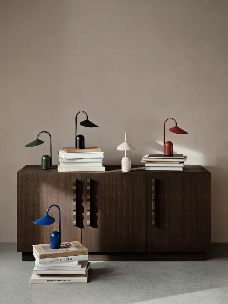 Arum Portable Lamp - Oxide Red Ferm Living - DK
