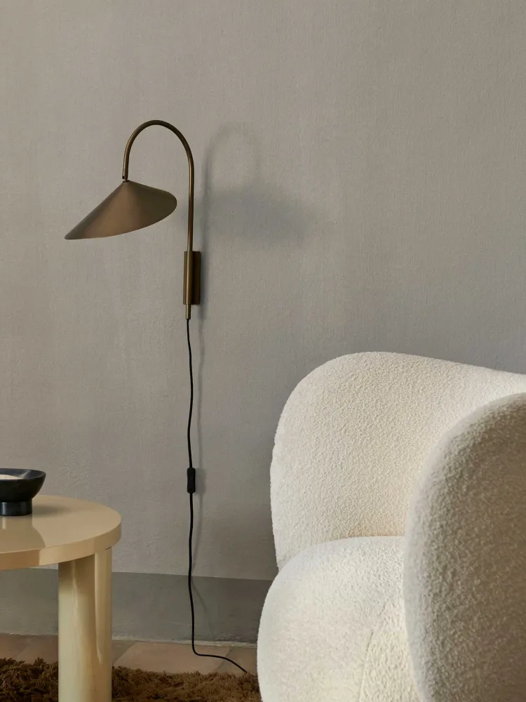Arum Swivel Wall Lamp - Bronze Ferm Living - DK