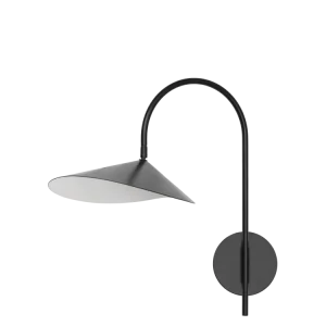 Arum Swivel Wall Lamp - Hardwired - Black Ferm Living - DK