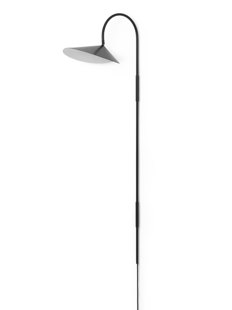 Arum Swivel Wall Lamp Tall - Black Ferm Living - DK