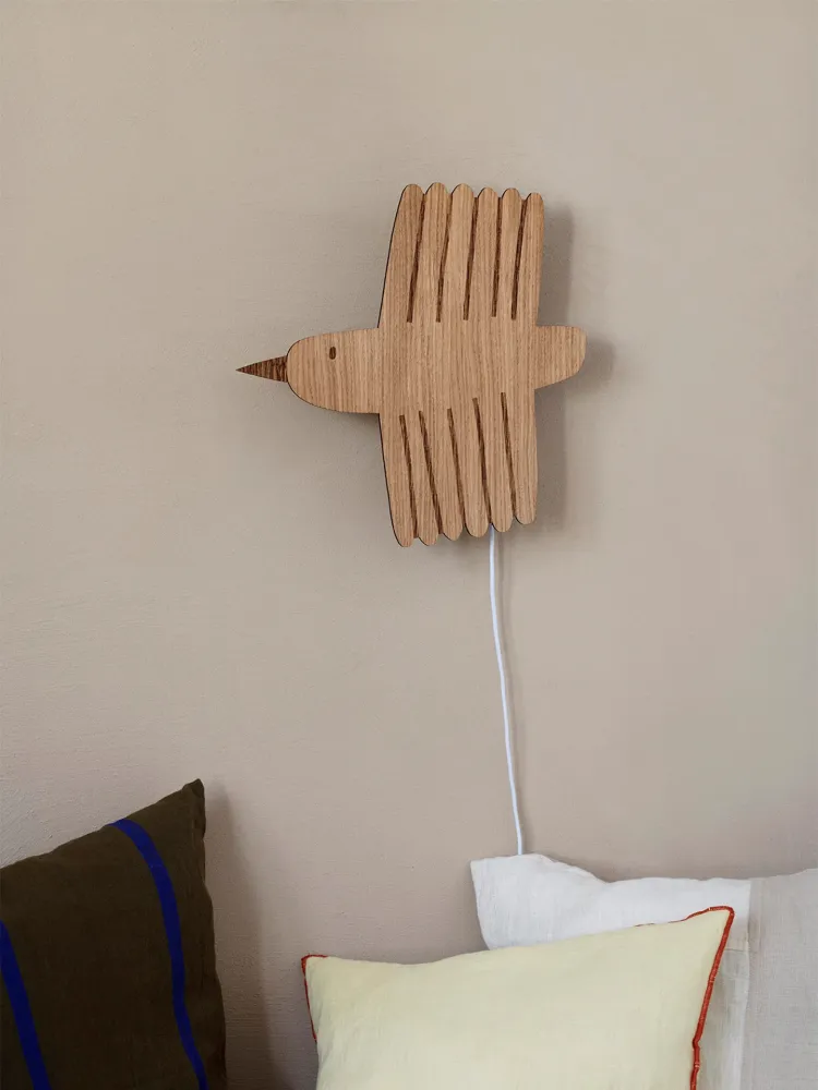 Bird Lamp - Oiled Oak Ferm Living - DK