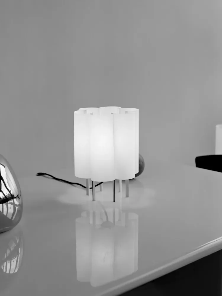 Boe Table Lamp - Silver/Natural Ferm Living - DK