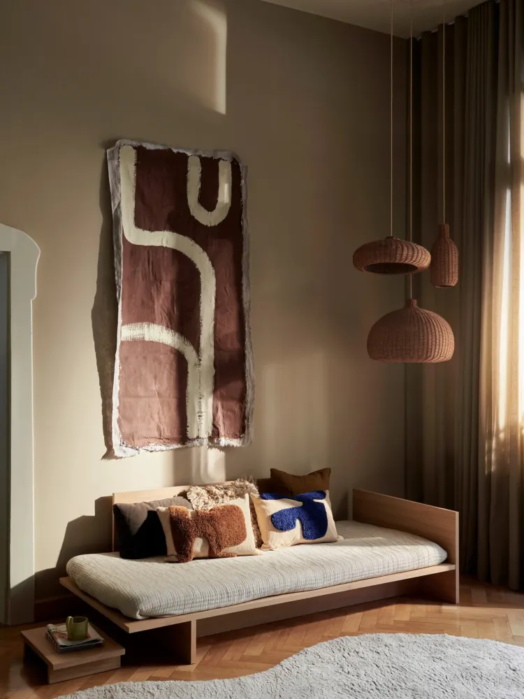Braided Lampshade - Bottle - Natural Ferm Living - DK