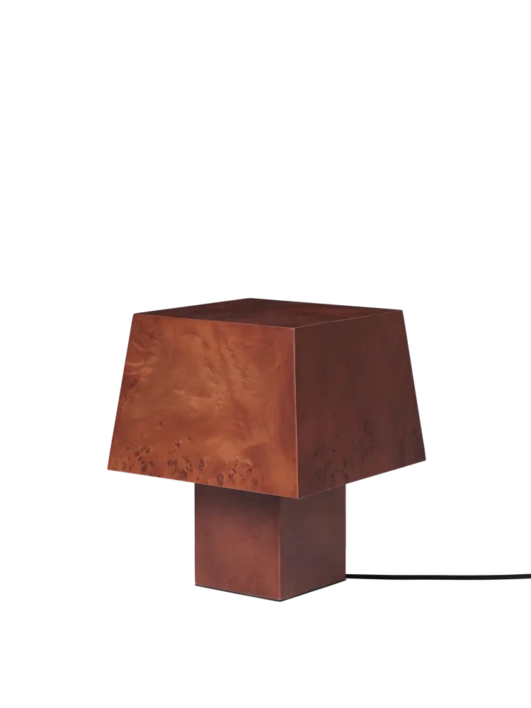 Burl Table Lamp - Dark Stained Burl Ferm Living - DK