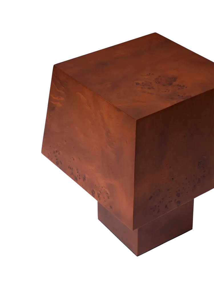 Burl Table Lamp - Dark Stained Burl Ferm Living - DK