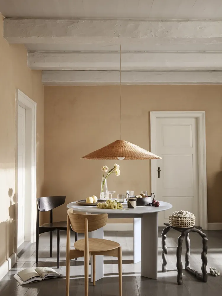 Dou Lampshade - Ø90 - Natural Ferm Living - DK