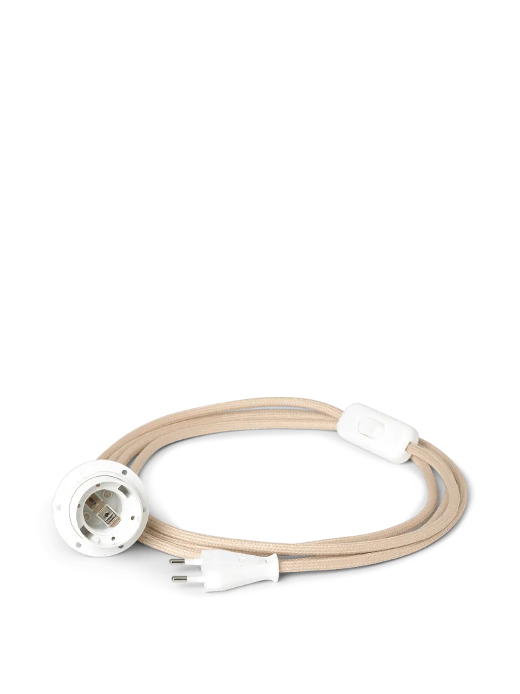 Fabric Cord Set - Wall Lamp - Sand Ferm Living - DK