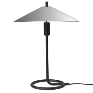 Filo Table Lamp Square - Black/Mirror Polished Ferm Living - DK