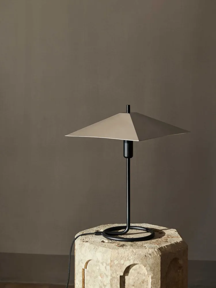 Filo Table Lamp Square - Black/Mirror Polished Ferm Living - DK