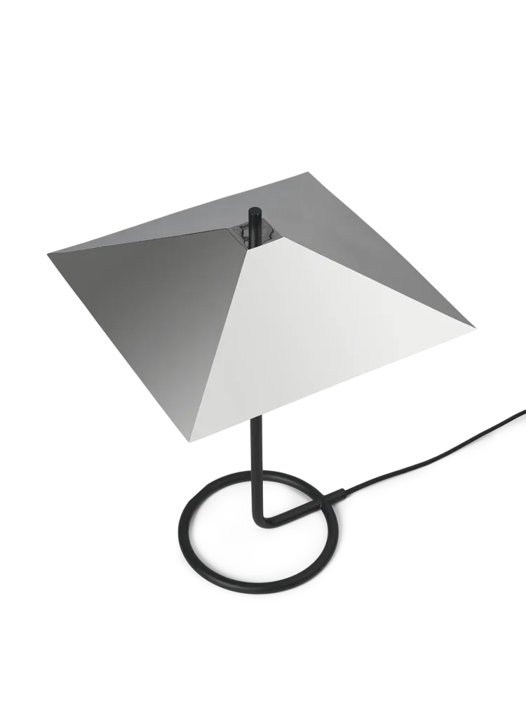 Filo Table Lamp Square - Black/Mirror Polished Ferm Living - DK