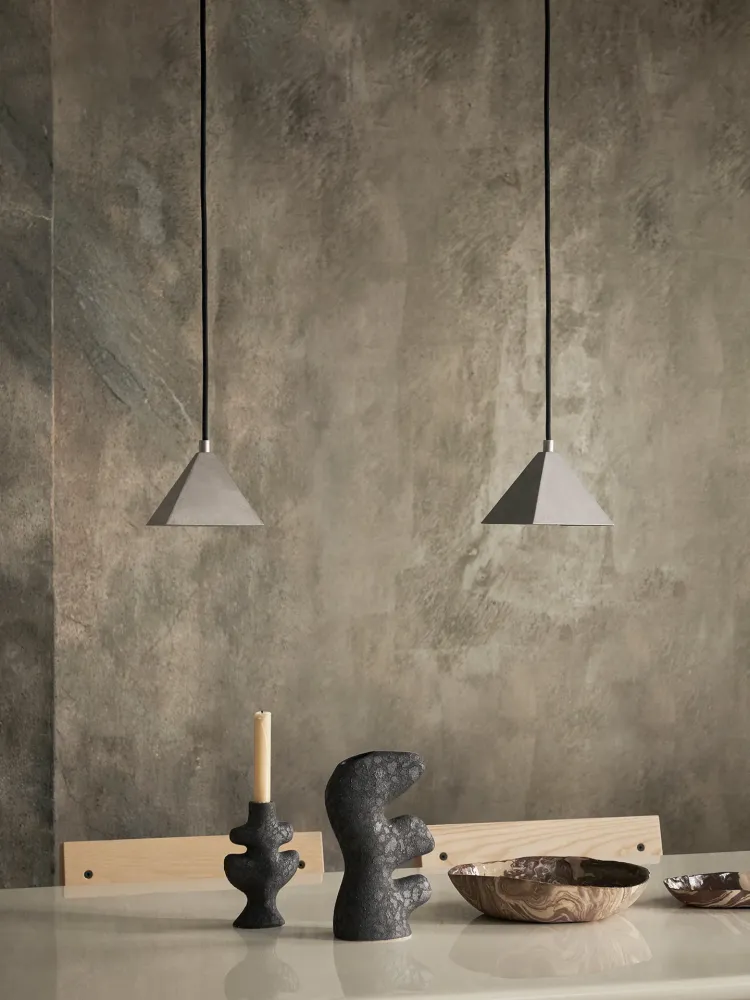 Kare Pendant - Tumbled Stainless Steel Ferm Living - DK
