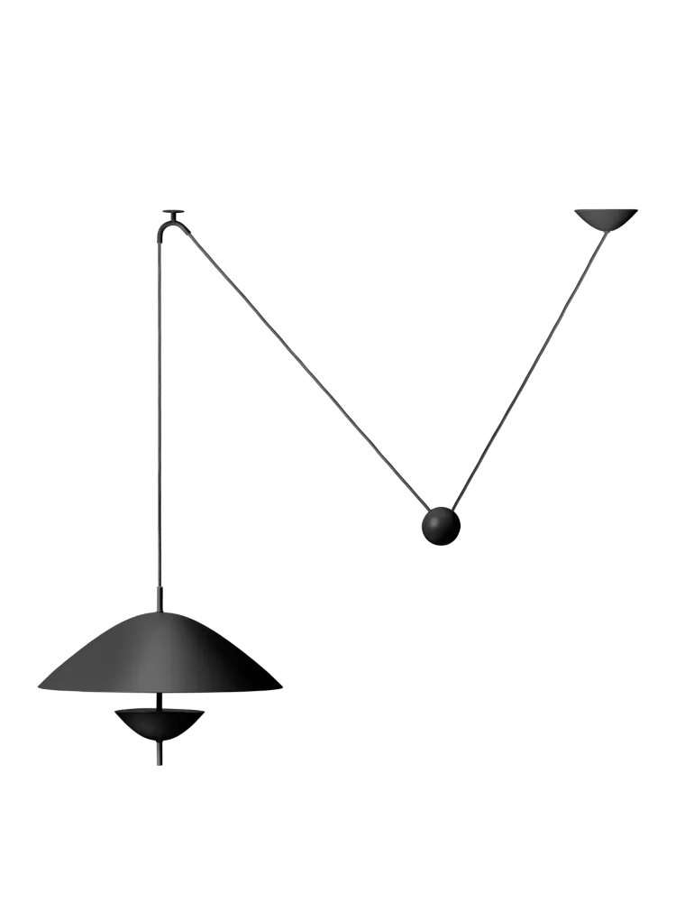 Lod Pendant - Blackened Iron Ferm Living - DK