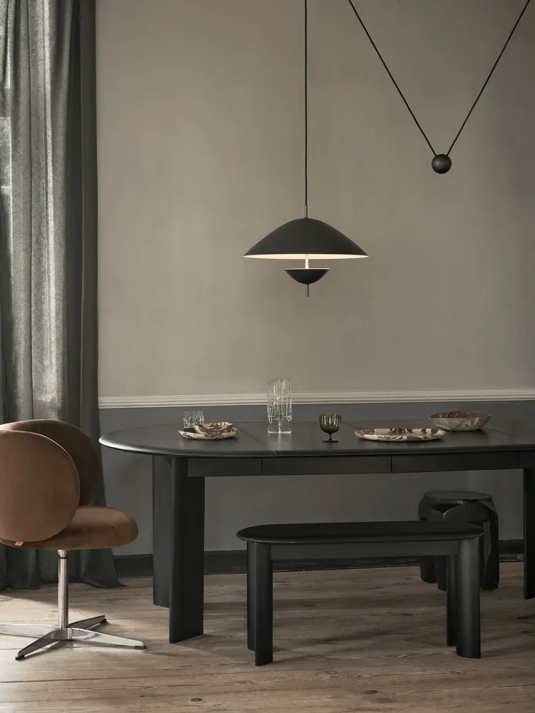 Lod Pendant - Blackened Iron Ferm Living - DK