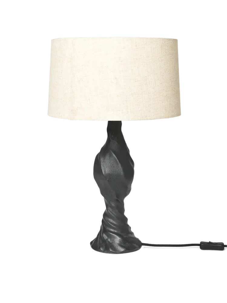 Moltan Lamp Base - Black Ferm Living - DK