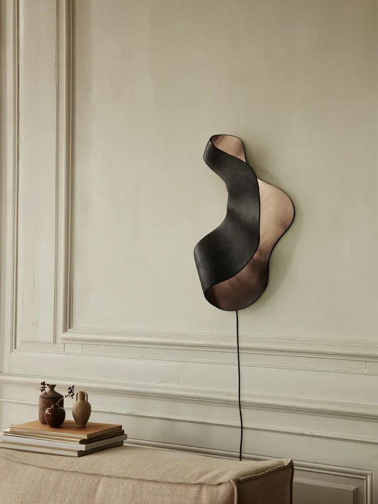 Oyster Wall Lamp - Black Ferm Living - DK