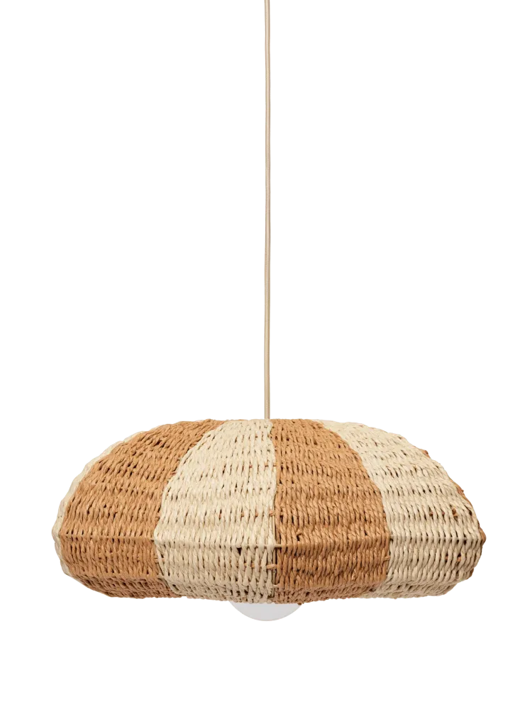 Rivan Lampshade - Paper - Natural/Off-White Ferm Living - DK
