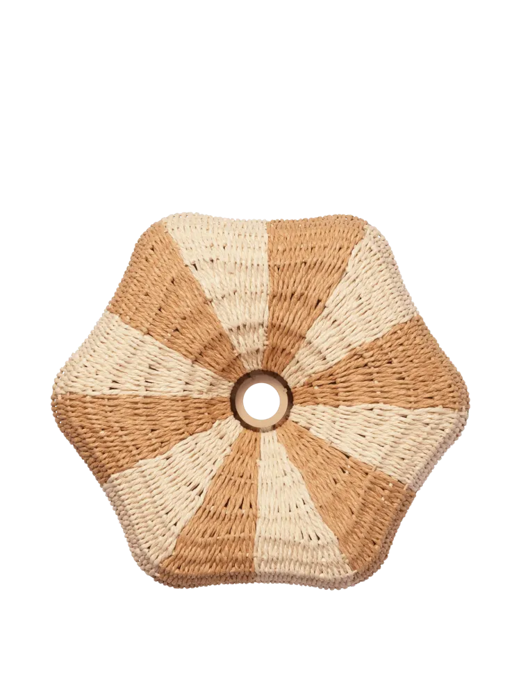 Rivan Lampshade - Paper - Natural/Off-White Ferm Living - DK