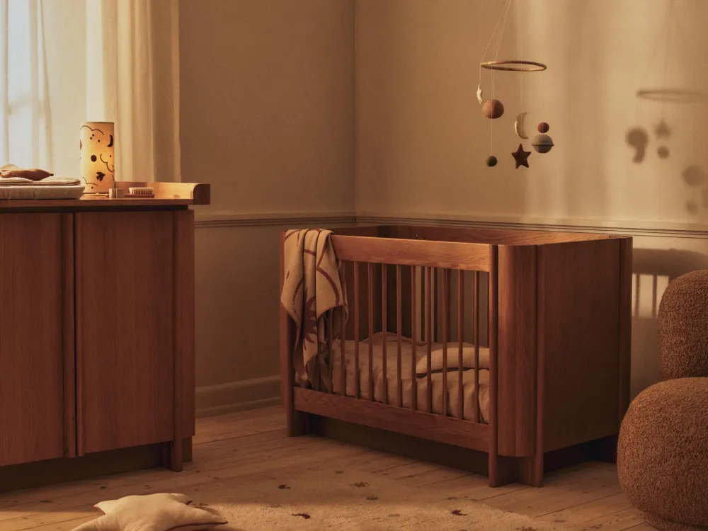 Skye Table Lamp - Natural/Bronze Ferm Living - DK
