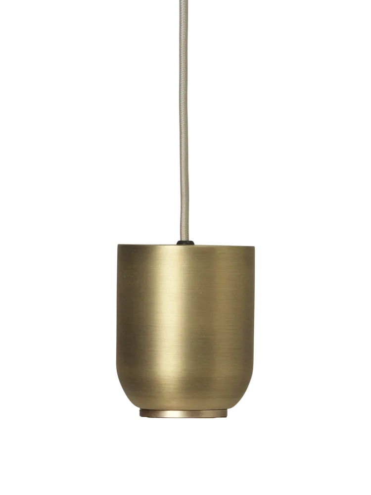 Socket Pendant Bell - Brass Ferm Living - DK