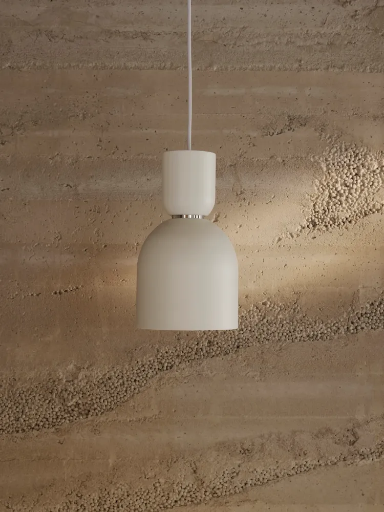 Socket Pendant Bell - White Ferm Living - DK