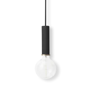 Socket Pendant High - Black Ferm Living - DK