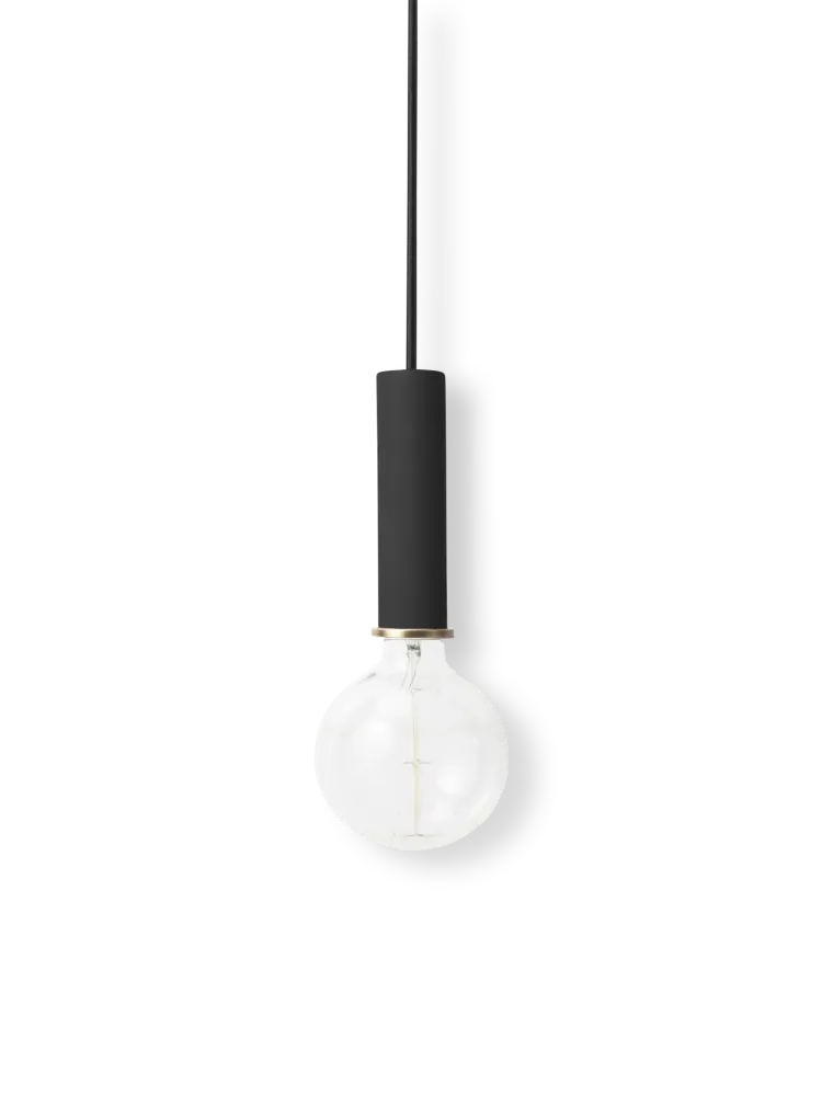 Socket Pendant High - Black Ferm Living - DK