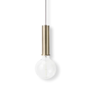 Socket Pendant High - Brass Ferm Living - DK