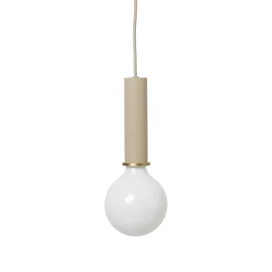 Socket Pendant High - Cashmere Ferm Living - DK