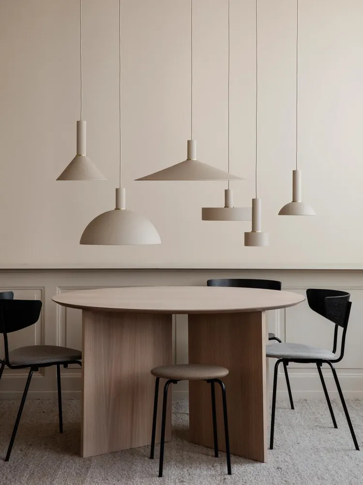 Socket Pendant High - Light Grey Ferm Living - DK