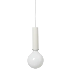Socket Pendant High - White Ferm Living - DK