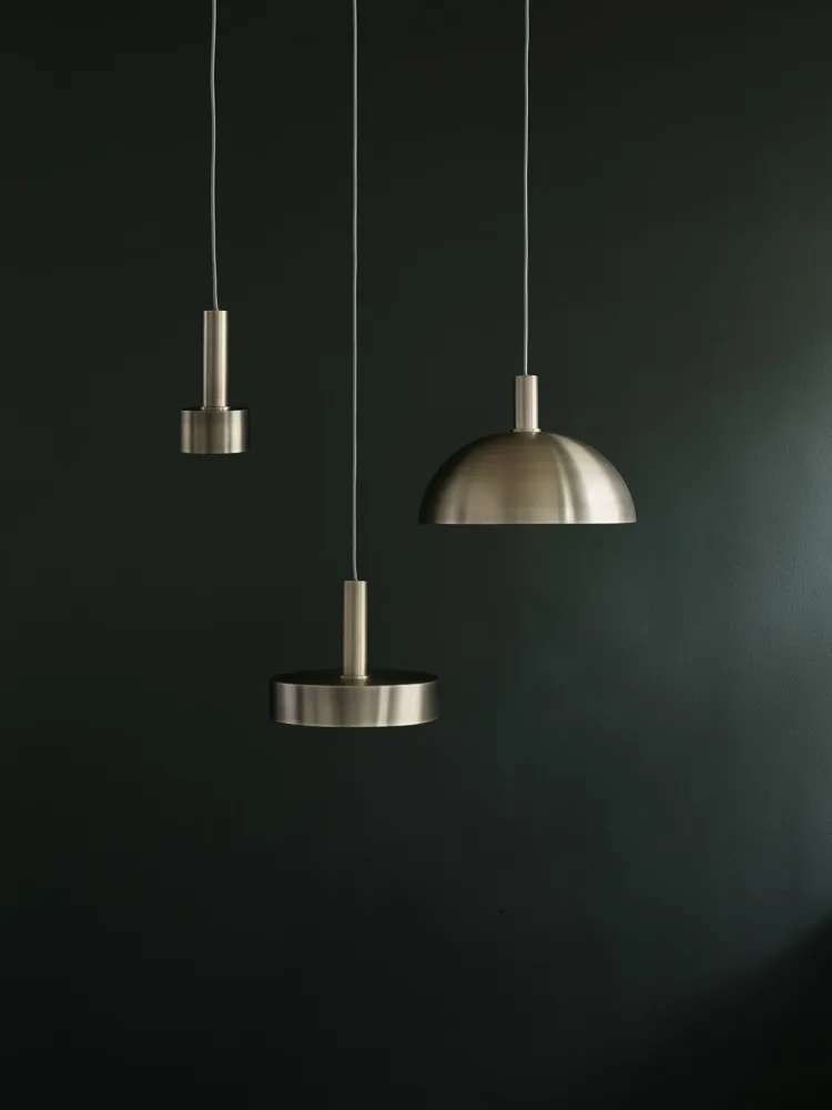 Socket Pendant Low - Brass Ferm Living - DK