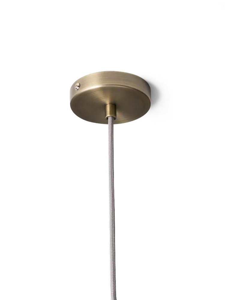 Socket Pendant Low - Brass Ferm Living - DK