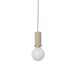 Socket Pendant Low - Cashmere Ferm Living - DK