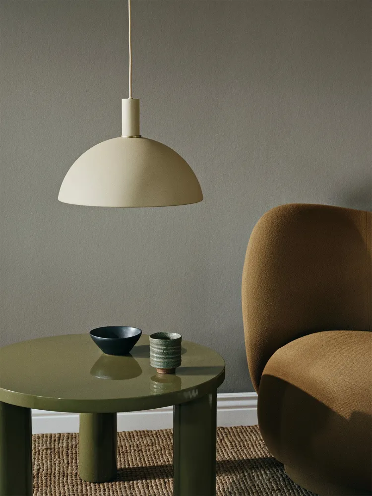 Socket Pendant Low - Cashmere Ferm Living - DK