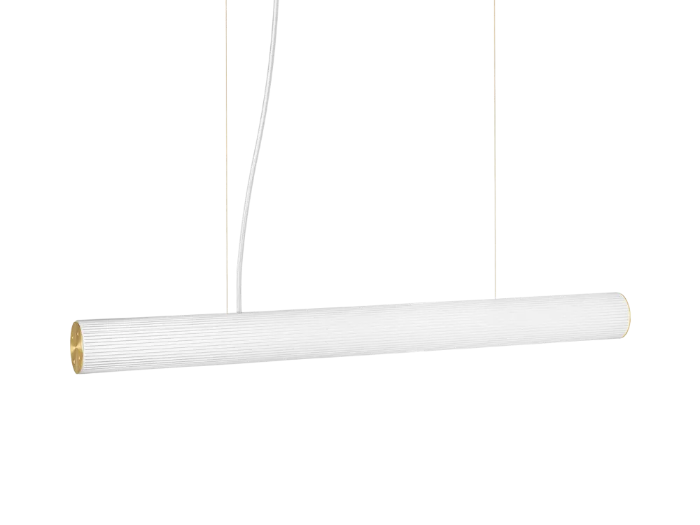 Vuelta Pendant 100 - White/Brass Ferm Living - DK