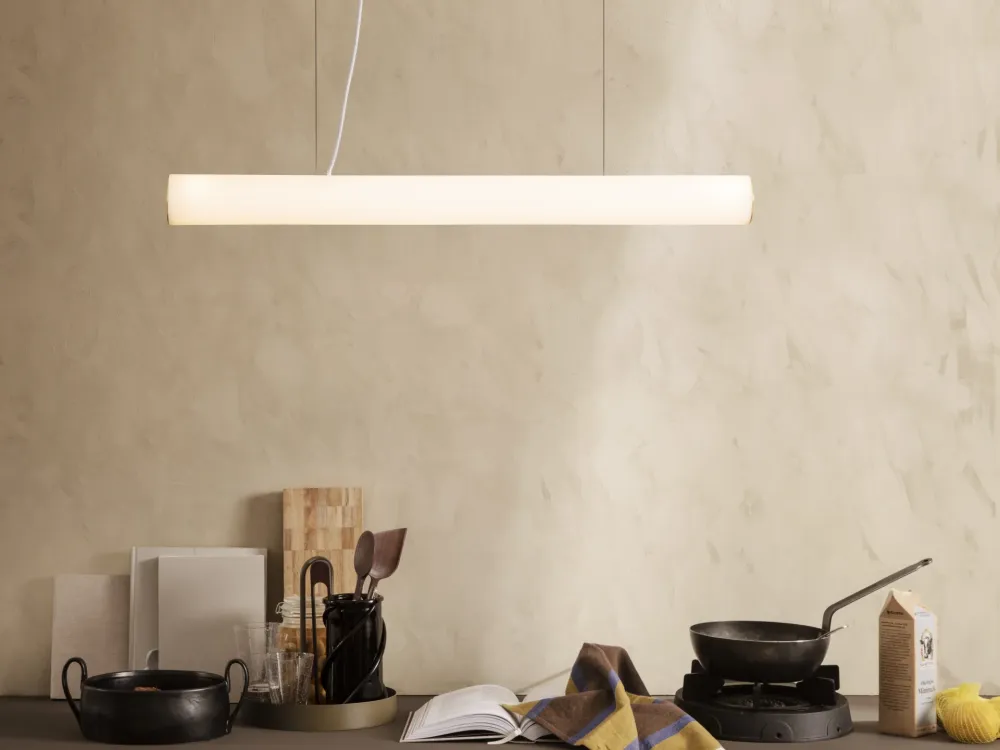 Vuelta Pendant 100 - White/Brass Ferm Living - DK