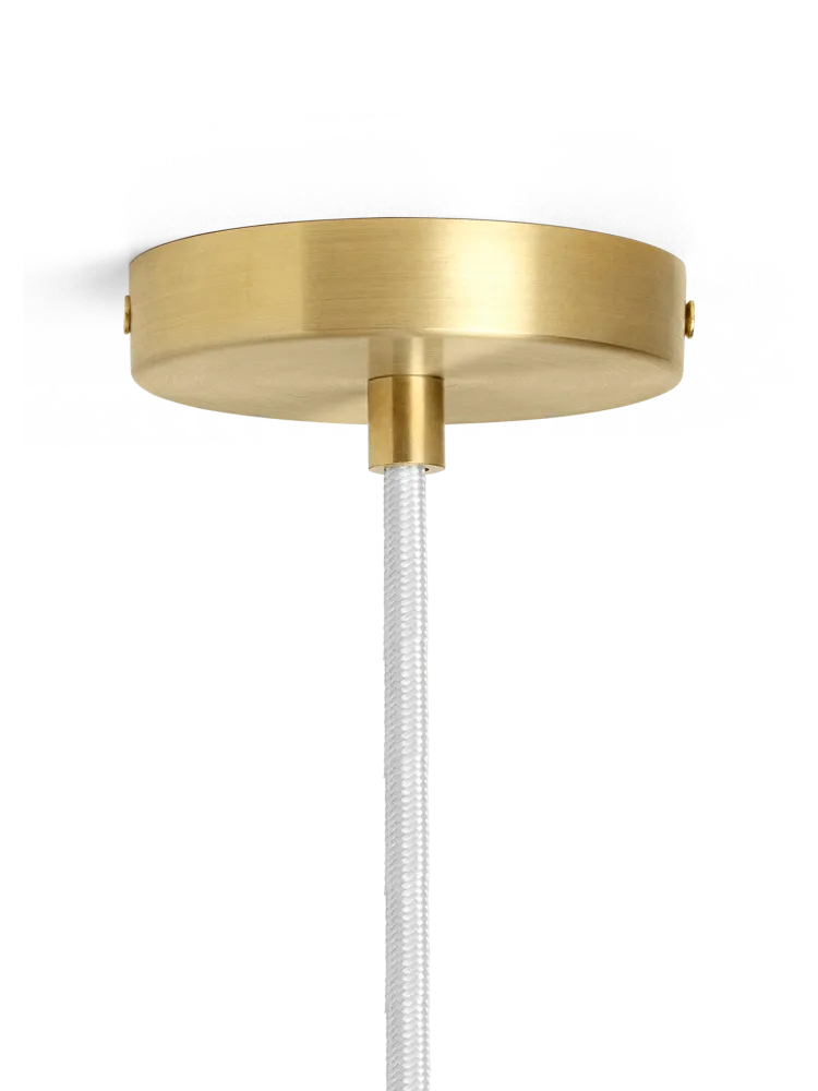 Vuelta Pendant 100 - White/Brass Ferm Living - DK