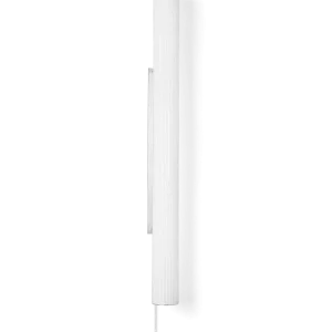 Vuelta Wall Lamp 100 - White/Stainless Steel Ferm Living - DK