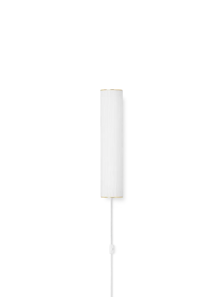 Vuelta Wall Lamp 40 - White/Brass Ferm Living - DK