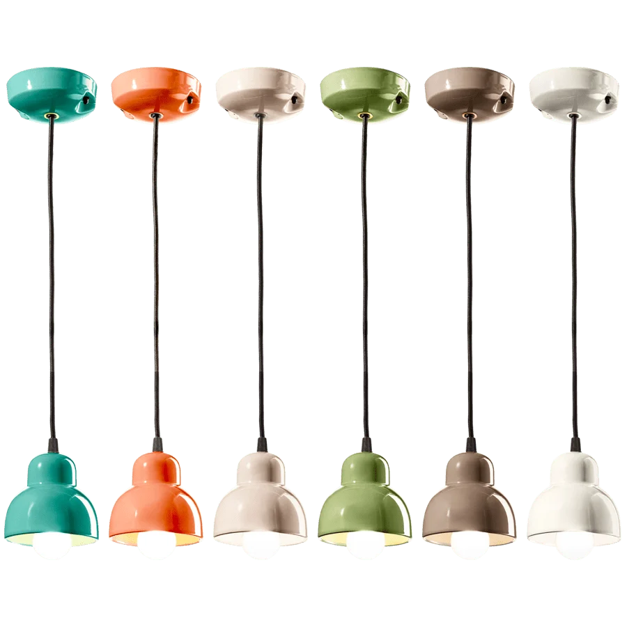 BERIMBAU KERAMISK PENDEL SKÆRMLAMPE FERROLUCE