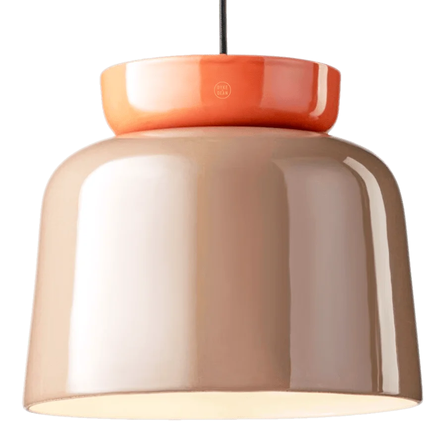 CORCOVADO KORT KERAMISK PENDEL SKÆRMLAMPE FERROLUCE