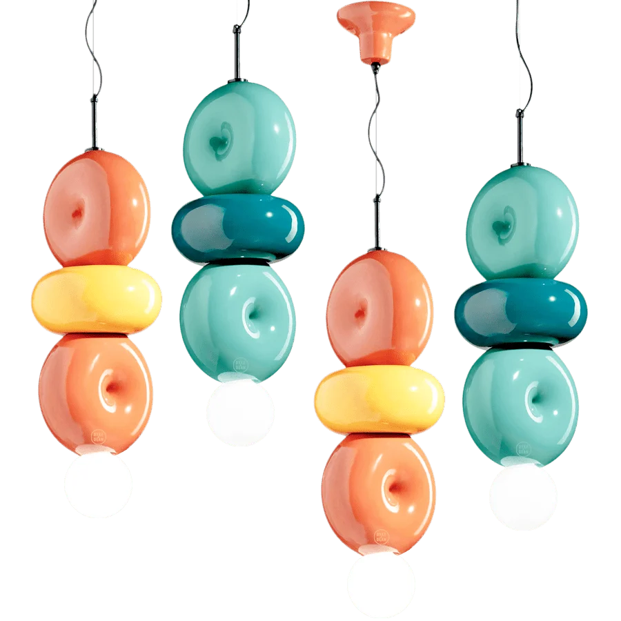 DONUT KERAMISK STABLET PENGELAMPE FERROLUCE